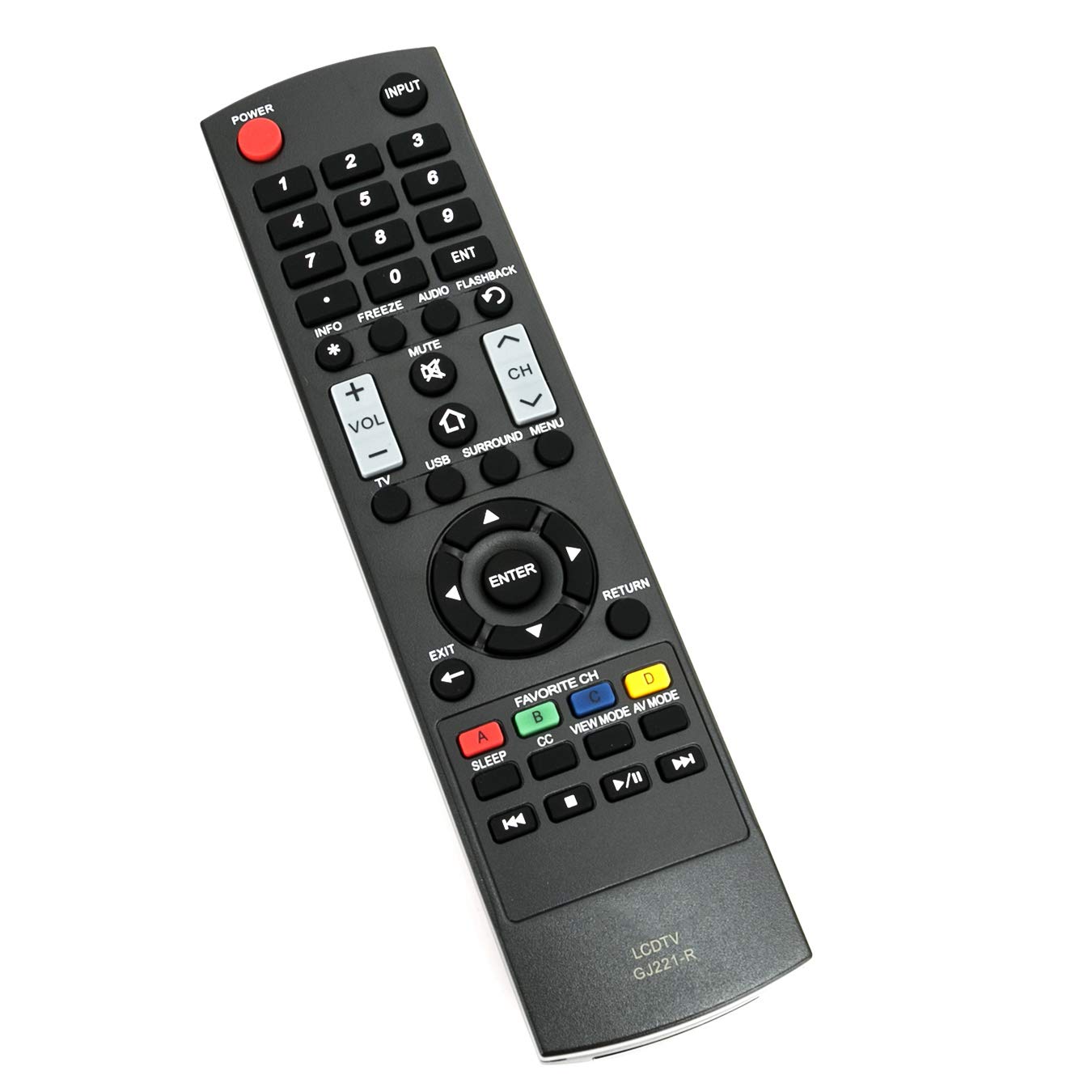 Amazon.com: GJ221 Sub GJ221-R Remote for Sharp LCD TV LB
